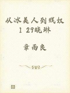 从冰美人到贱奴1 29晓琳